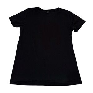 Cos T-shirt Women‎ Black Solid EUR SMALL